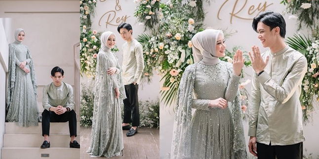 10 Photos of Dinda Hauw and Rey Mbayang's Engagement, Shy and Hesitant to Touch