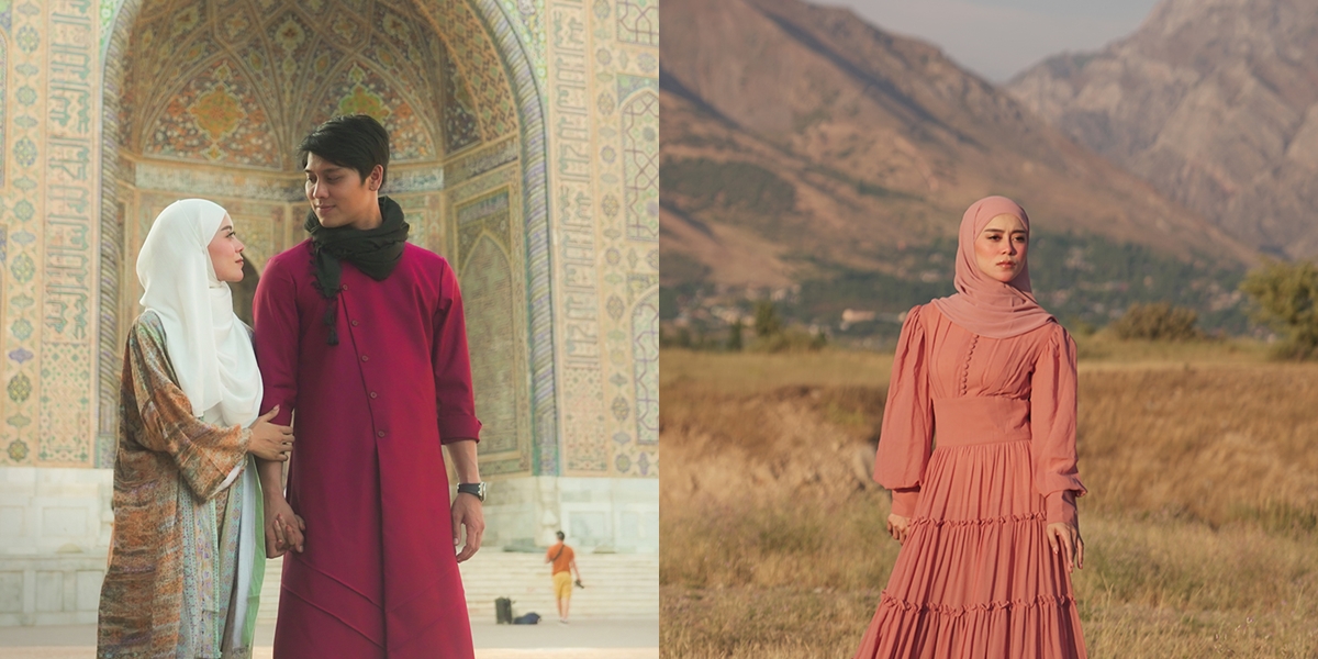10 Portraits of Lesti Kejora & Rizky Billar Enjoying the Beauty of Uzbekistan, Shooting a Music Video for Six Days