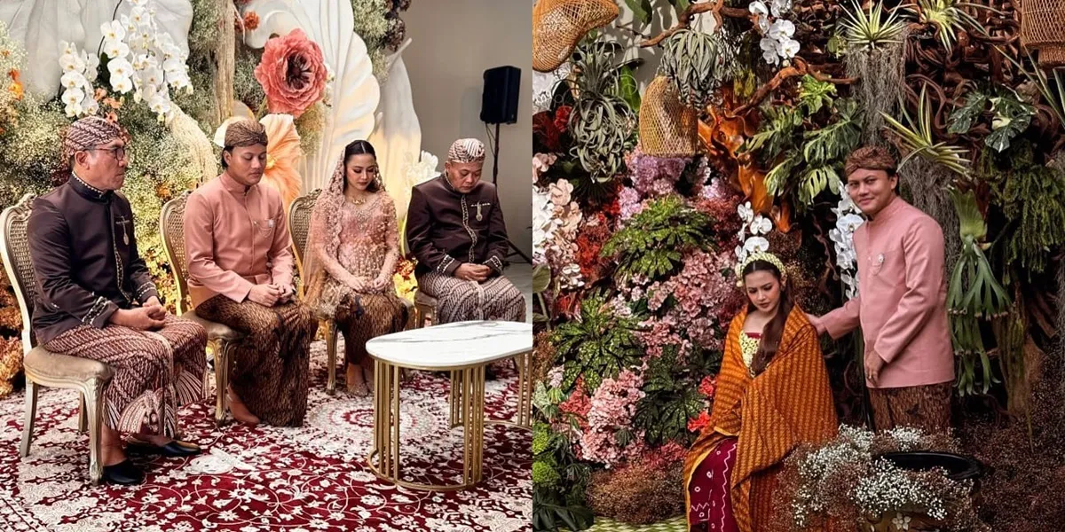 10 Photos of Mahalini & Rizky Febian's 7-Month Ceremony, Held with Reverence & Happiness Attended by Family and Friends