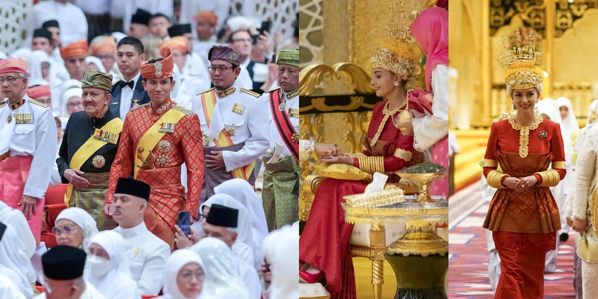 10 Portraits of the Royal Berbedak Assembly before the Wedding of Prince Abdul Mateen, Anisha Rosnah Beautiful as an Angel