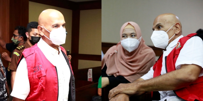 10 Portraits of Mark Sungkar Facing Corruption Case Hearing, His Wife Asked to Leave the Room by the Judge