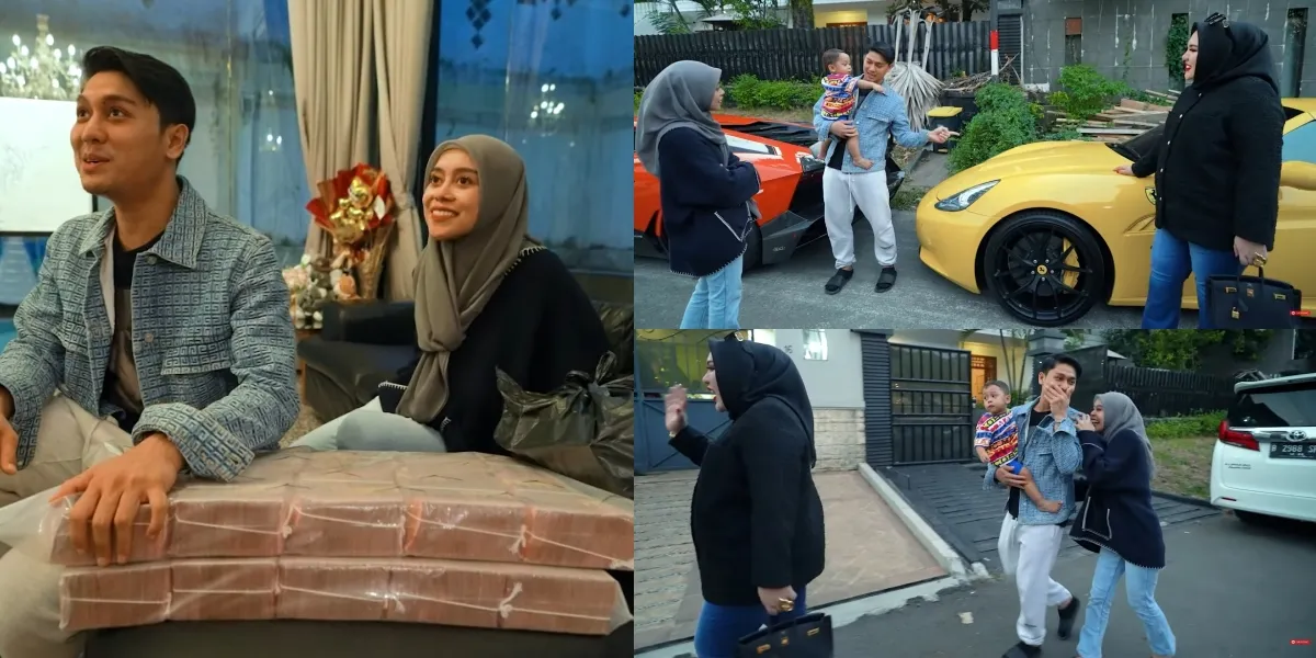 10 Photos of Mira Hayati, The Golden Queen, Buying Rizky Billar's Ferrari, Paid in Cash - Lesti Amazed Seeing 3 Billion Rupiah Wrapped in Plastic