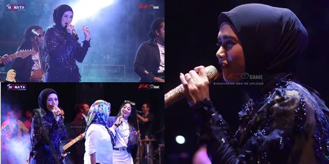 10 Potret Mulan Jameela Singing with New Monata, Performing Dangdut Songs as Well