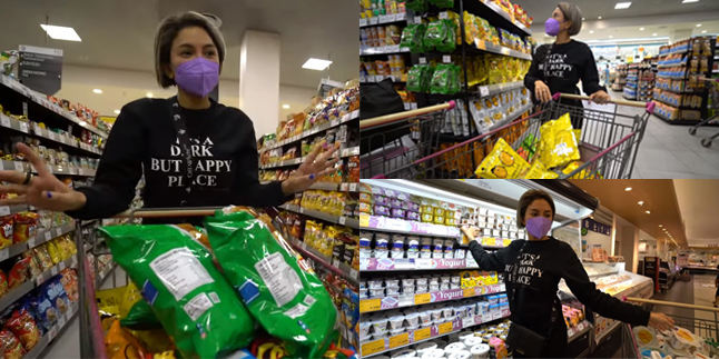 10 Portraits of Nikita Mirzani Shopping for Household Needs at the Supermarket, Just Grabbing Without Looking at the Price - Spent 18 Million Rupiah