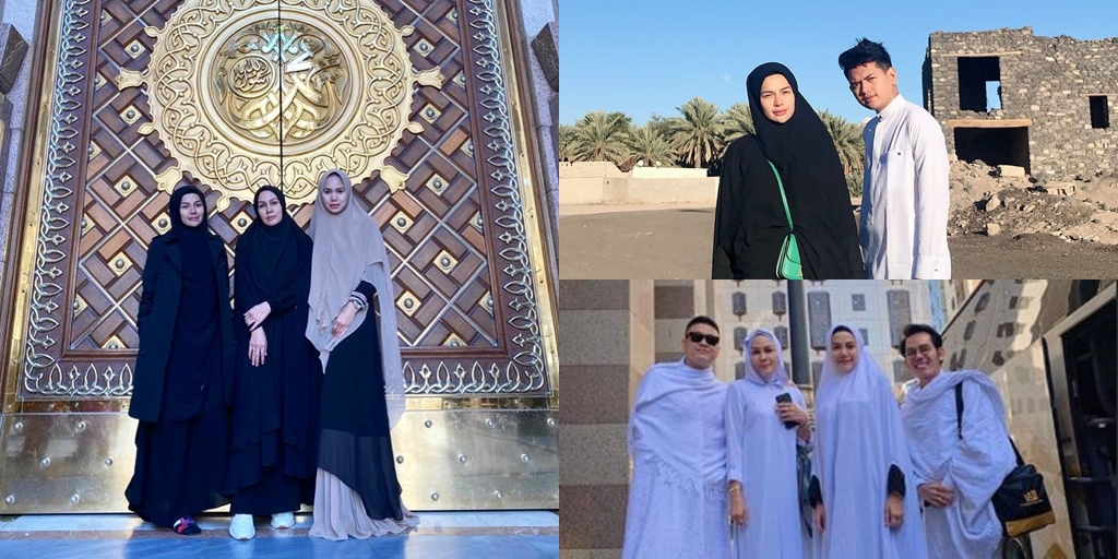 10 Portraits of Nikita Mirzani Umrah in the Holy Land, Wearing a Hijab Syari that Steals Attention