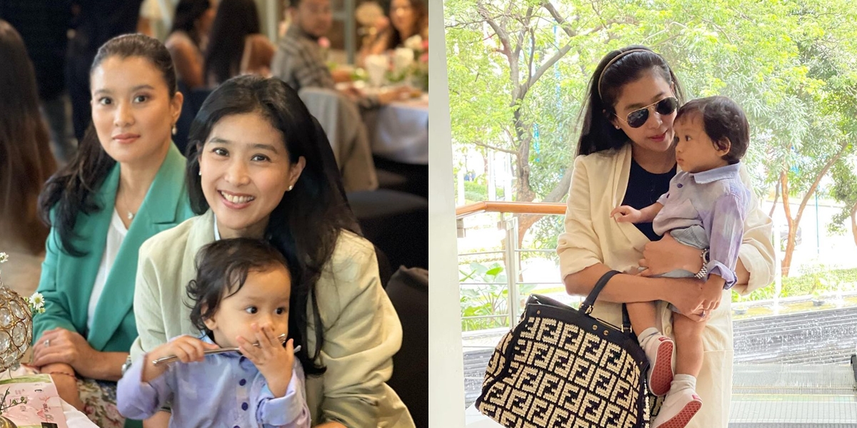 10 Photos of Olivia Zalianty Hanging Out with Jakarta Socialites, Inviting Baby Hydro Whose Face Was Once Hidden - Looking Beautiful in Simple Outfits