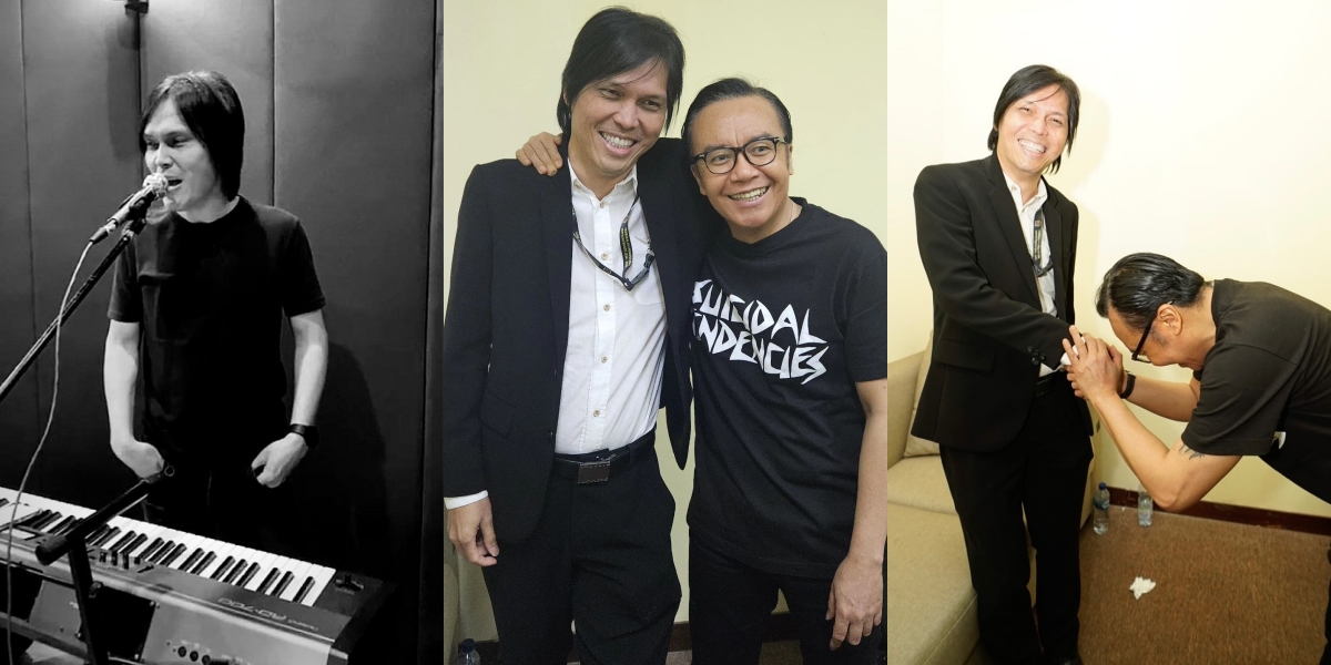 10 Photos of Once Mekel Ahead of His Term as a Council Member, Still Performing - Fun Meeting Ari Lasso Backstage