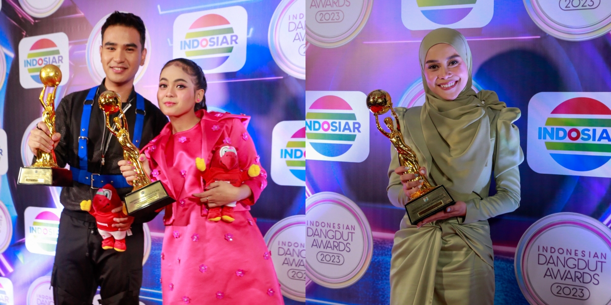 10 Portraits of Indonesian Dangdut Awards 2023 Winners, Including Putri Isnari and Hari Putra - Lesti Kejora Wins Awards Again