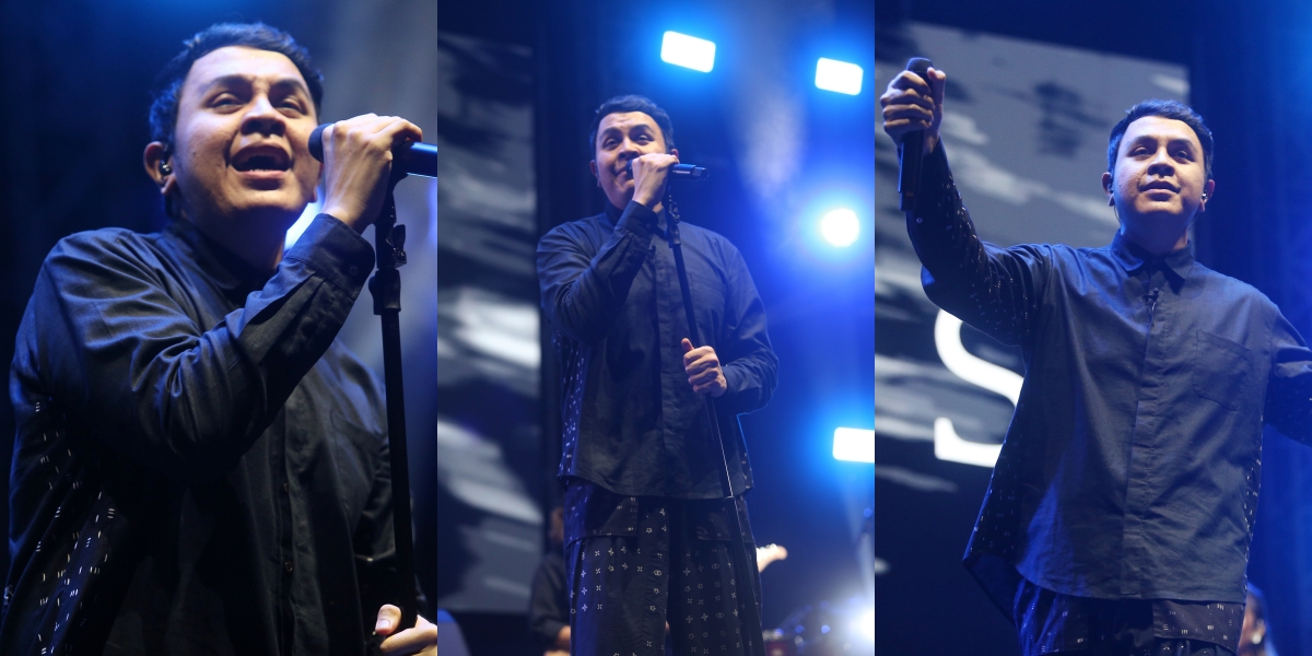 10 Portraits of Tulus' Performance at KapanLagi Buka Bareng BRI Festival 2024 Day Two, Greeted Hysterically by 15 Thousand Audience