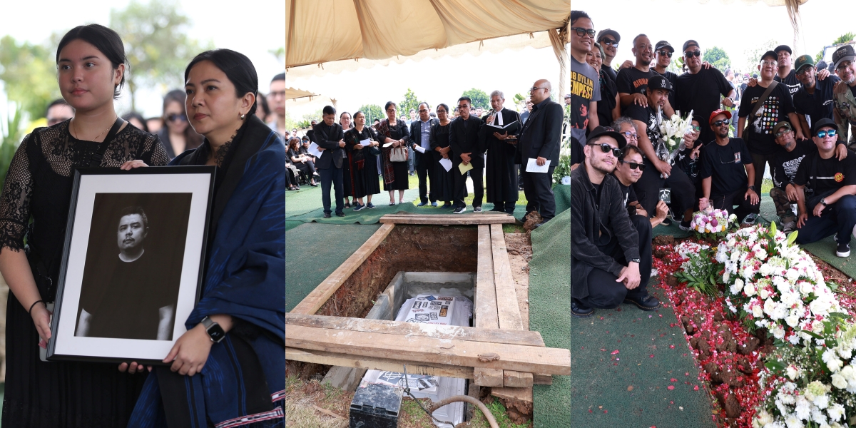 10 Photos of the Funeral Process of Ricky Siahaan, Accompanied by The Smashing Pumpkins Song - Seringai Personnel Pay Their Last Respects