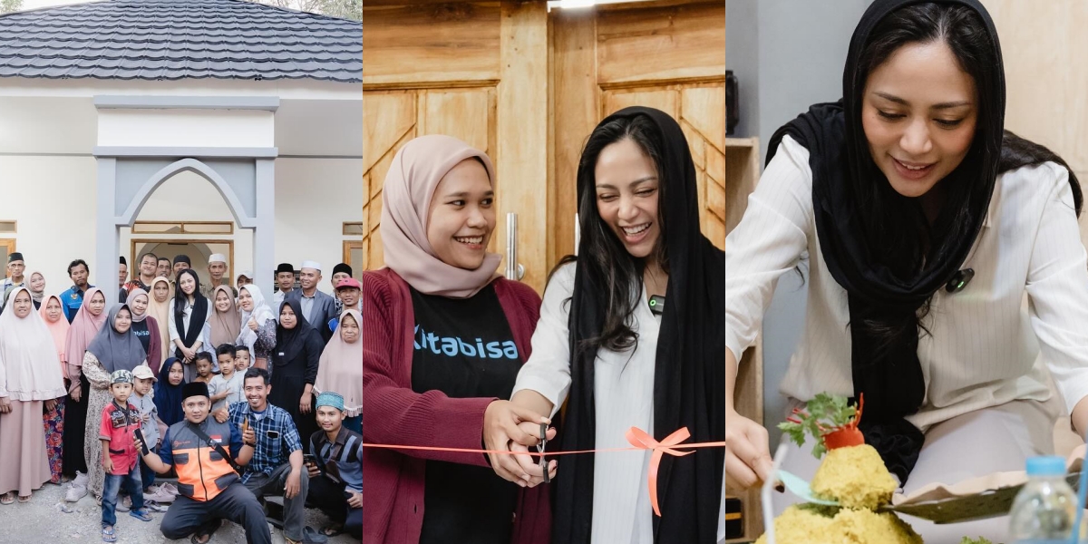 10 Photos of Rachel Vennya Inaugurating the Mosque from Her Donation, A Form of Gratitude on Her Birthday - Built on the Advice of Her Late Grandfather