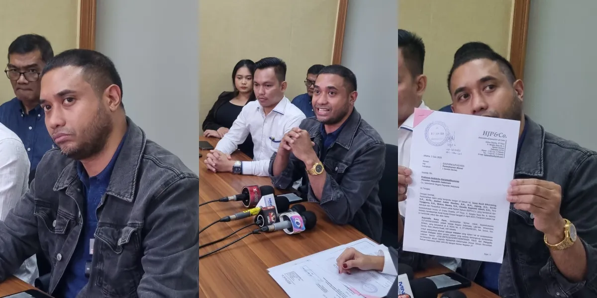 10 Photos of Rayen Pono Holding a Press Conference, Reveals Ahmad Dhani Case Report Continues - Several Musicians Have Been Questioned by Police