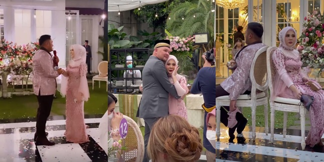 10 Photos of Kesha Ratuliu and Adhi Permana's Wedding Reception, Marked by Tears During a Dance with Her Father