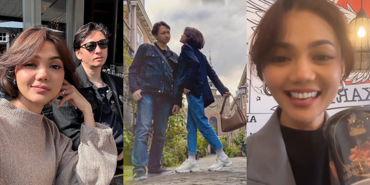 10 Potret Rina Nose Visiting Her Foreign Husband in the Netherlands, Still Eating Cuanki Even Though Abroad - Netizens Just Found Out the Comedian Smokes