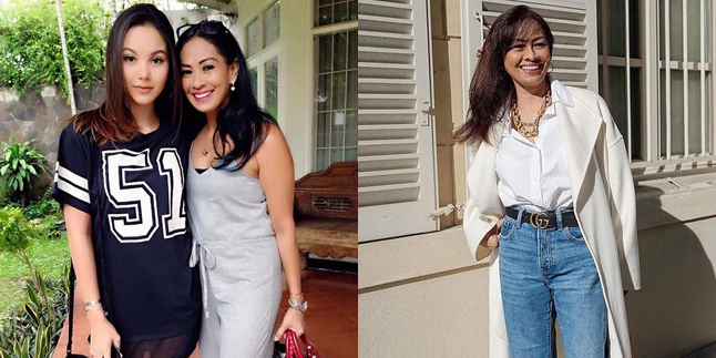 10 Portraits of Risa Dewi, Alyssa Daguise's Mother Who Looks Forever Young and Always Stylish