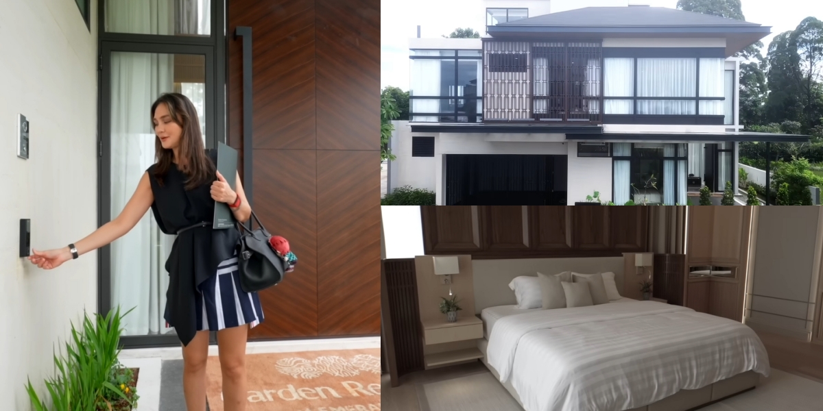 10 Portraits of Luna Maya's New House, Luxurious with a Golf Course Background - Electricity Costs Tens of Millions Per Month