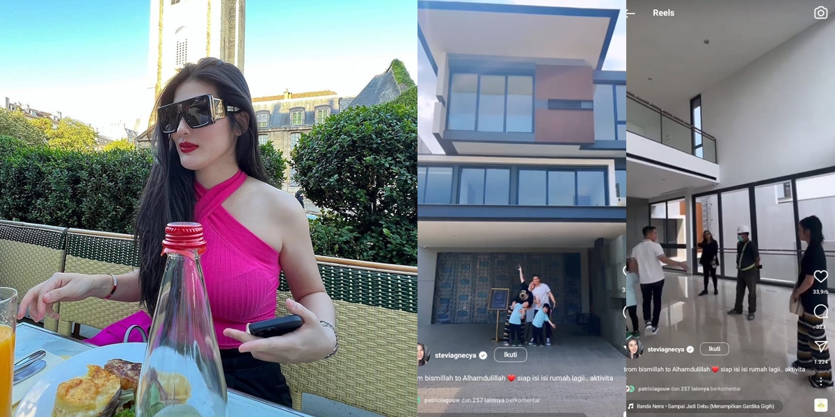 10 Portraits of Stevi Agnecya's New House that Hasn't Been Owned for a Year, Luxurious 3-Story - Equipped with Elevator and Swimming Pool