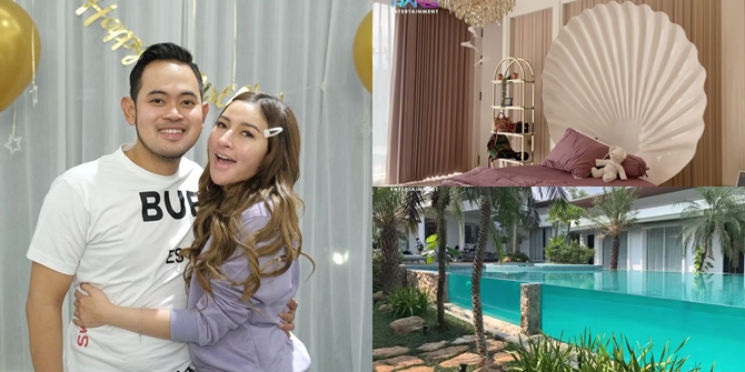 10 Pictures of Gilang's 'Crazy Rich Malang' House that Resembles a Palace, Complete with a Lift and a Warm Swimming Pool - Parked 'Hot Air Balloon' in the Children's Room