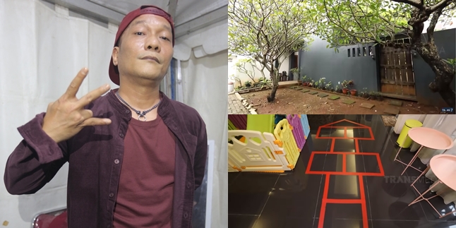 10 Pictures of Iwa K's Beautiful Bali-themed House, There is Traditional Game Engklek Inside the House - Display Photos When Still Having Long Hair