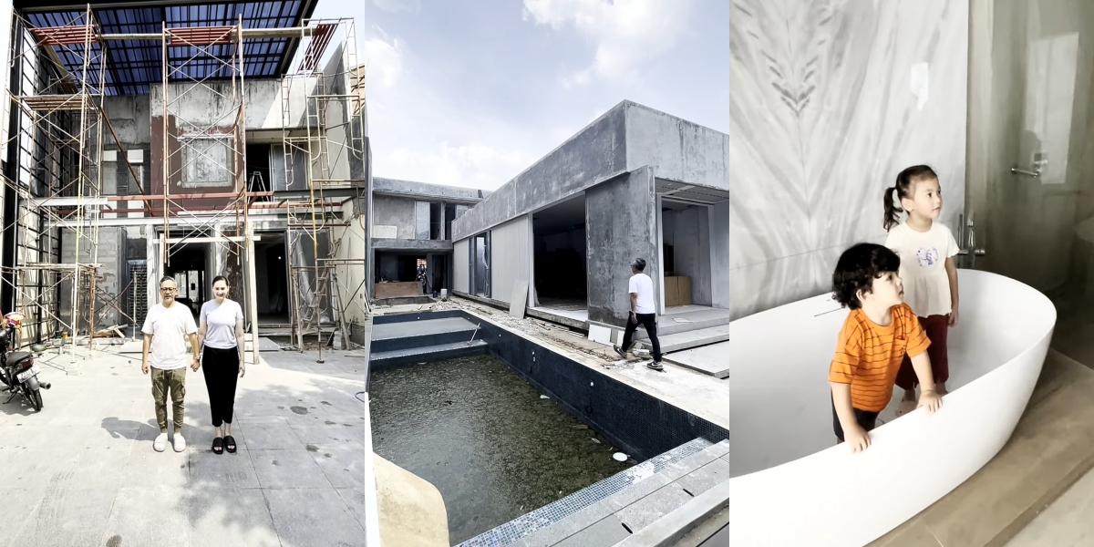 10 Portraits of Mona Ratuliu's Under-Construction House, Already Looking Luxurious Even Though It's Not Yet Finished - Bedroom Facing the Pool Feels Like a Hotel