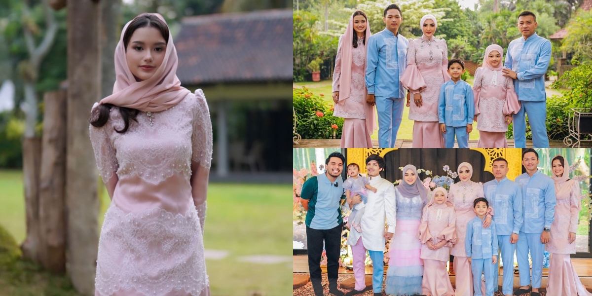 10 Portraits of Sarah Menzel, Azriel's Girlfriend at Aurel Hermansyah's Gender Reveal Event, Already Considered Family - Beautiful in Hijab During Religious Gathering