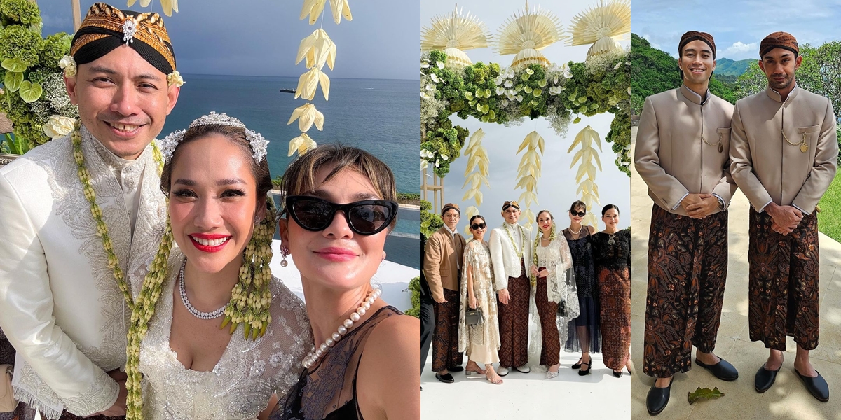 10 Pictures of a Series of Artists Attending BCL and Tiko Aryawardhana's Wedding Ceremony in Bali, Luna Maya to Maia Estianty