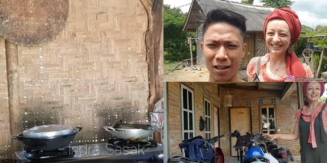 10 Simple Portraits of Indra Sasak's House, a Viral Man from Lombok, His Wife is from France