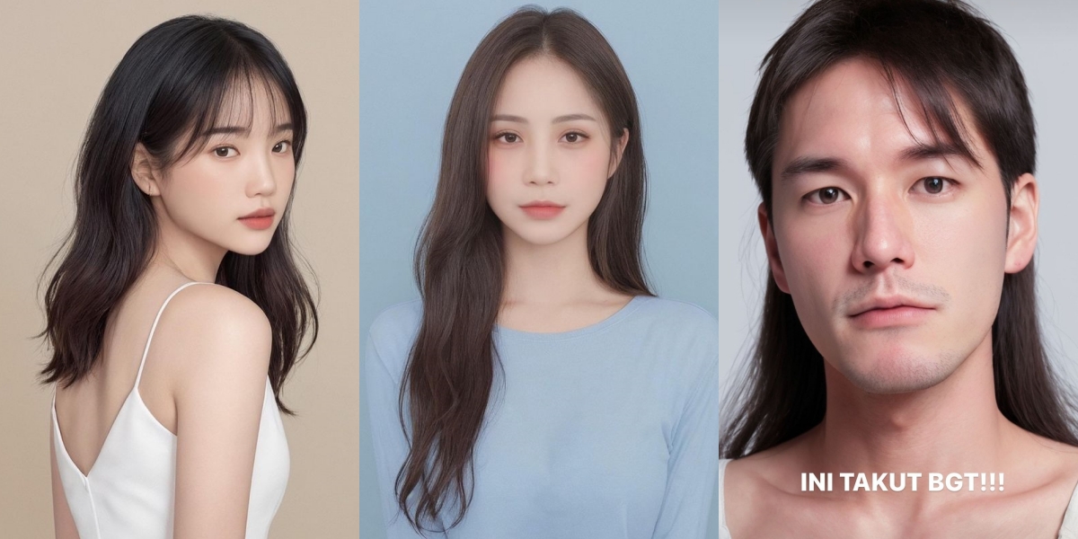 10 Portraits of Indonesian Celebrities Participating in the Viral AI Photo Filter Trend, From Fuji to Nagita Slavina Feeling Like Korean Artists - Audy Marissa's Husband Even Makes People Laugh