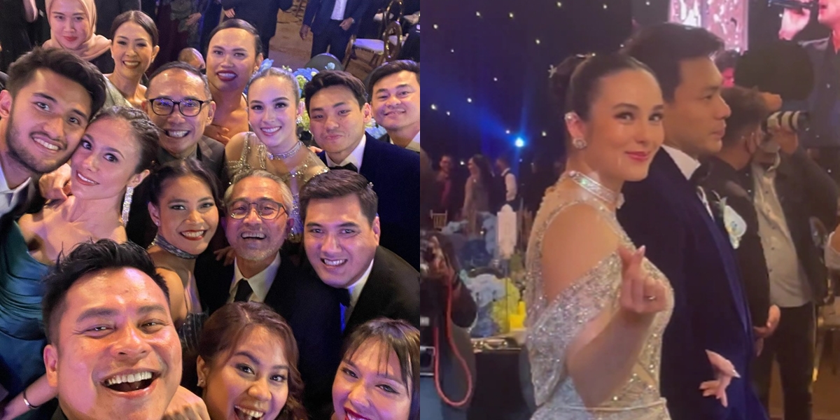 10 Portraits of Celebrities at Chelsea Islan's Wedding, Including Wulan Guritno who is Affectionate with Sabda Ahessa - Vidi Aldiano and Afgan Syahreza Once Performed a Song