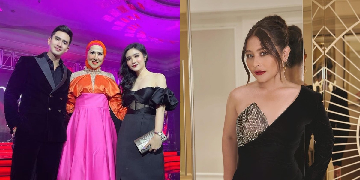 10 Celebrity Photos from the '50th Anniversary Multivision Plus', Nagita Slavina Looks Cheerful - Prilly Latuconsina Called 'Hot' by Rossa