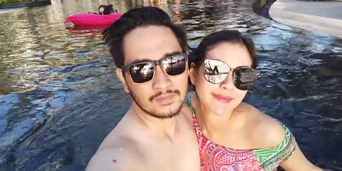 10 Fun Moments of Syahnaz Sadiqah and Husband's Vacation, They Even Prank Gigi