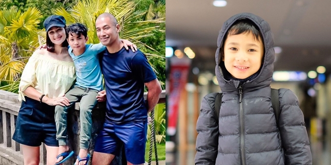 10 Portraits of Seth Ananda Putra, the Youngest Son of Marcell Siahaan and Rima Melati Adams, Getting Handsome at the Age of 6