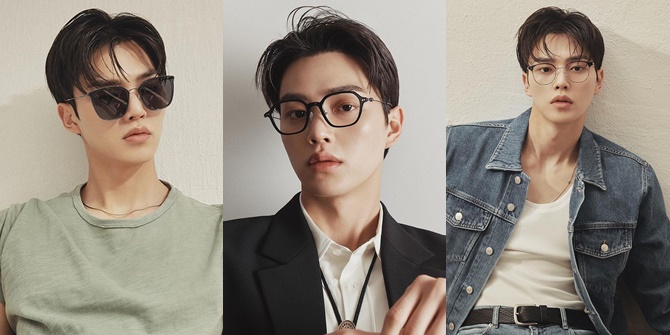 10 Portraits of Song Kang Showing Handsome and Handsome Visuals in 'CARIN' Eyewear Brand Photoshoot, Making Heart Beat Fast!