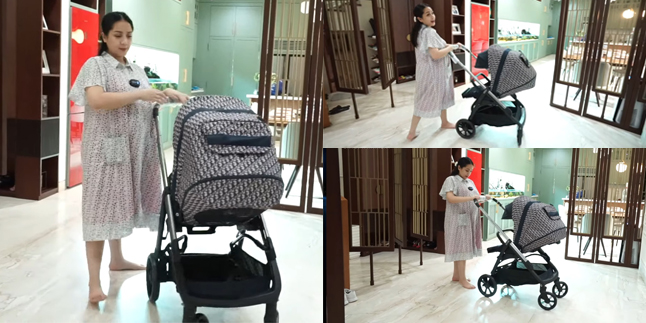 10 Portraits of Nagita Slavina and Raffi Ahmad's Luxury Stroller, Produced by Dior - Priced at Almost 100 Million Rupiah: Not Like Buying at the Supermarket