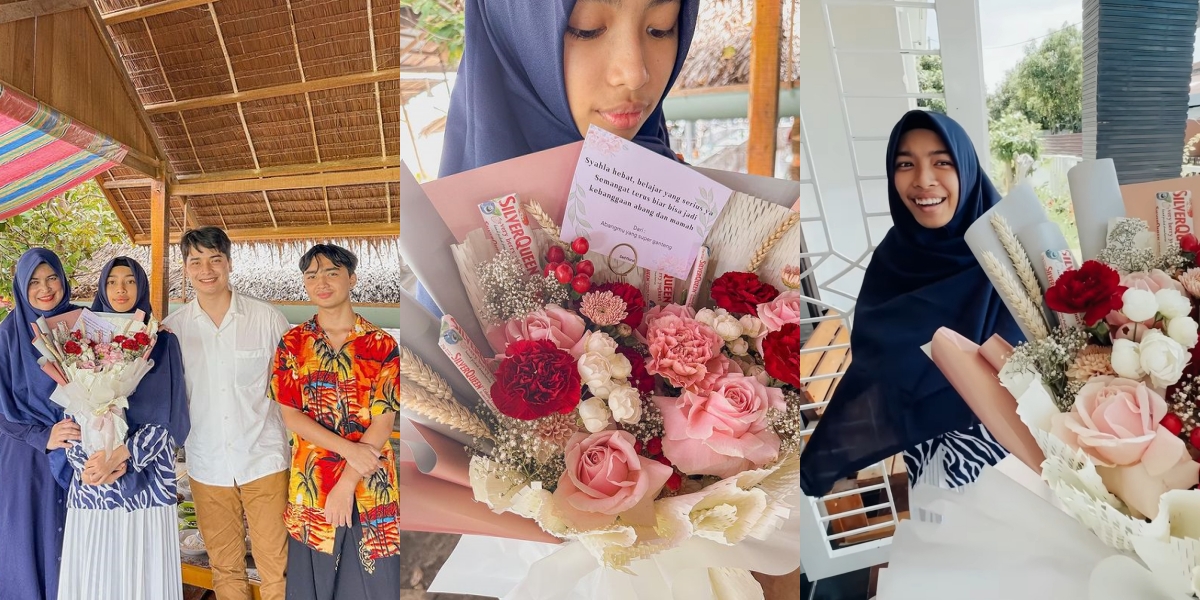 10 Portraits of Syahla, Alvin Faiz's Rarely Seen Younger Sister, Who is a Student at a Boarding School in South Aceh - Growing Up Beautiful as a Teenager