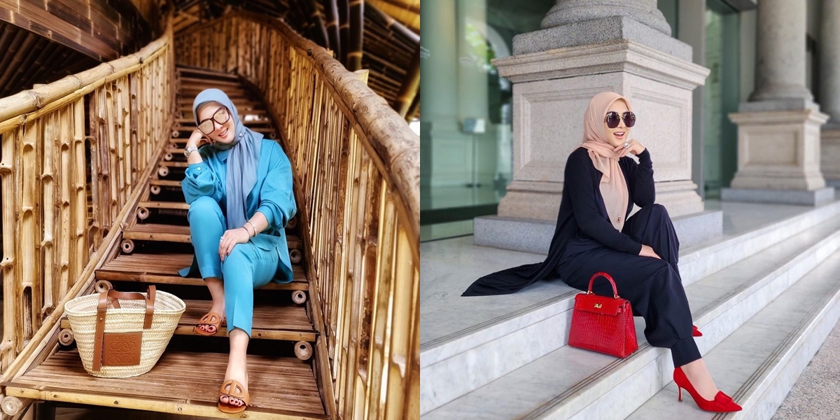 10 Photos of Syahrini 'Ngemper' in Various Countries, Still Classy While Carrying Expensive Bags - Latest Highlight on Her Shoes by Melly Goeslaw