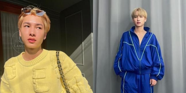 10 Recent Portraits of Thai Actor Gun Atthaphan Looking Cool with Blonde Hair - Netizens: Don't Get Tired of Being Handsome?