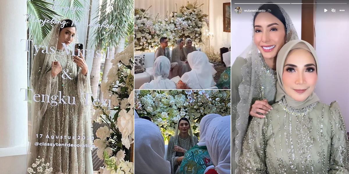 10 Potret Tyas Mirasih Holds Pre-Wedding Religious Event Ahead of Becoming Tengku Tezi's Legal Wife