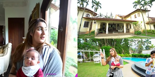 10 Pictures of Tania Nadira's Luxurious Family Villa, So Spacious There Are Three Houses in One Location