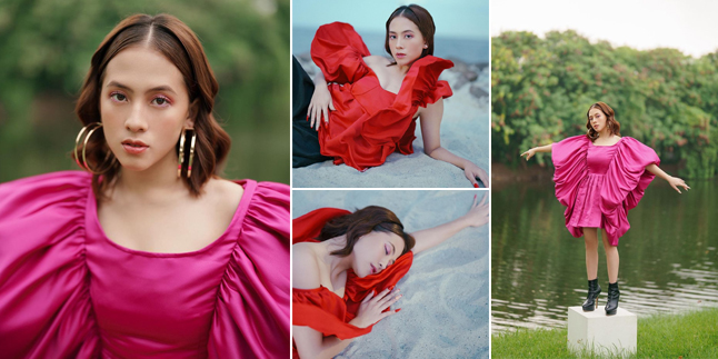 11 Beautiful Photos of Adhisty Zara in the Latest Photoshoot, Her Charm Makes 'Kakang' Abimanyu Fall in Love