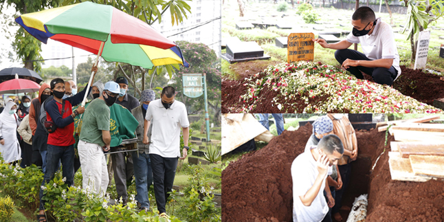 11 Touching Moments of Rayi RAN's Mother's Funeral, Participating in the Burial and Chanting the Adhan for the Deceased