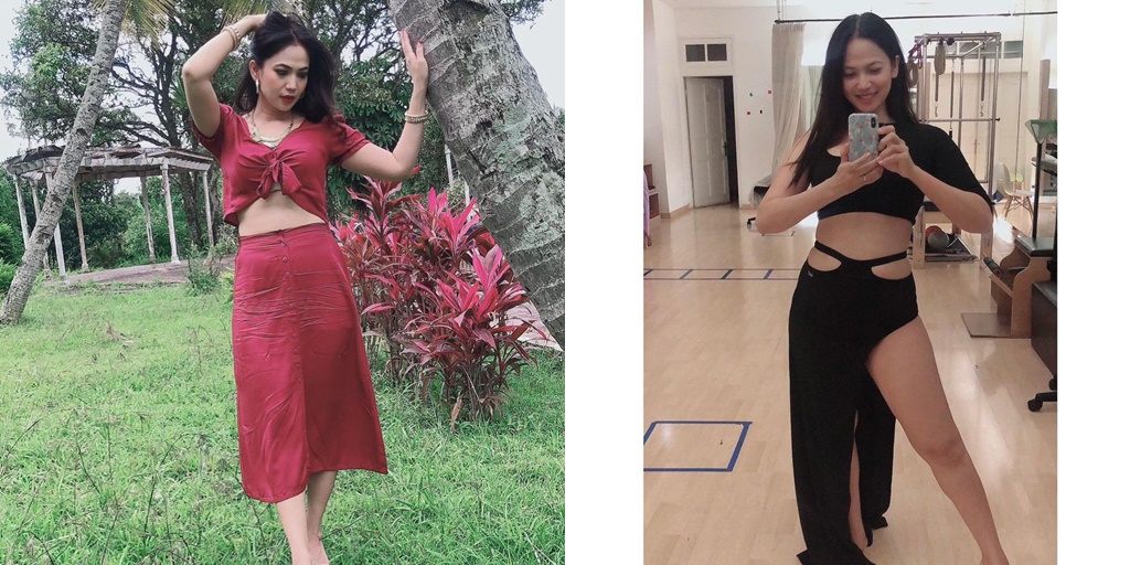 11 Portraits of Actress Kinaryosih Now Pursuing Belly Dance Far From the Spotlight, Not Hesitant to Show Off Her Slim Stomach - Often Dancing with Her Child