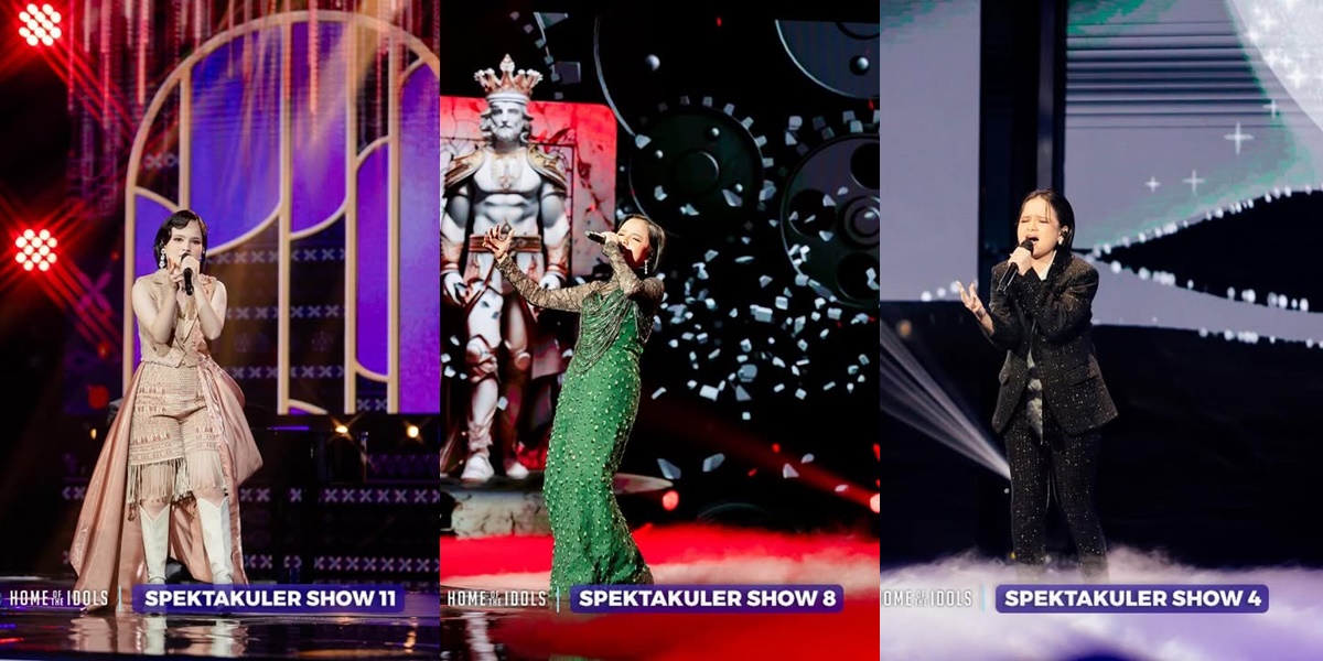 11 Photos of Mesa Hira's Stage Fashion During Indonesian Idol 2025, Which One is the Most Iconic?
