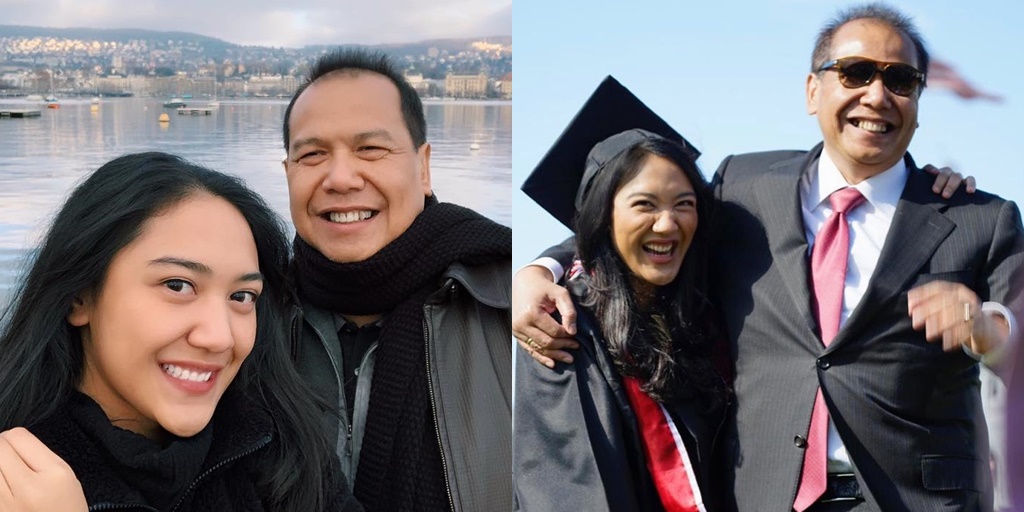 11 Portraits of Togetherness of Putri Tanjung and Her Father, the Eldest Daughter who is the Favorite and Pride - Shed Tears When Escorting to the Wedding Gate