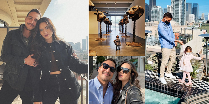 11 Pictures of Raisa and Hamish Daud's Vacation in America, Zalina's Stylish Face and Style Highlight