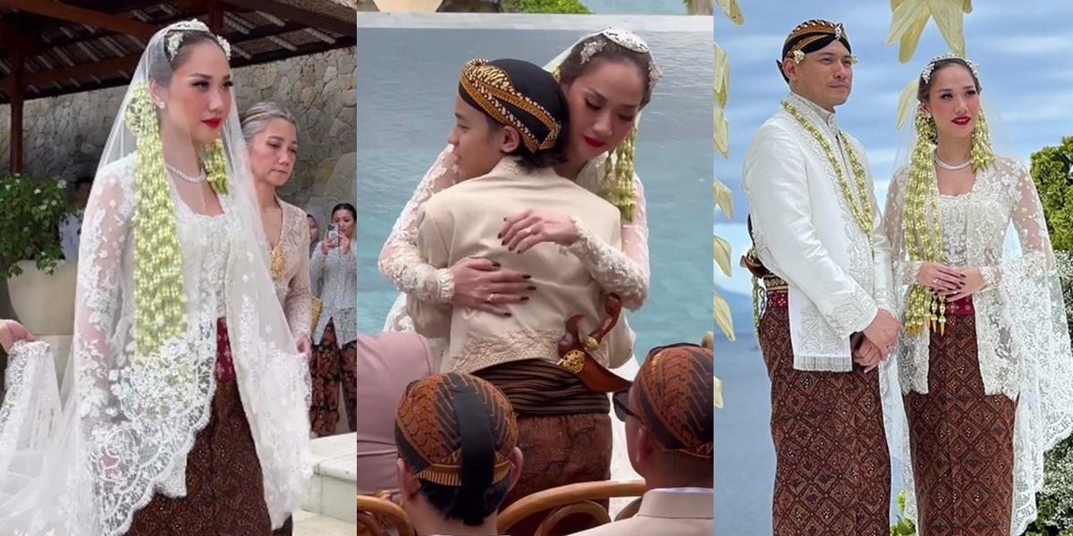 11 Special Moments of Bunga Citra Lestari's Wedding, The Bride Descended Like an Angel