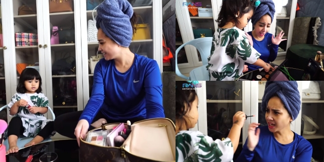 11 Pictures of Nagita Slavina Being Styled by Ansara, Caca Tengker's Daughter, Stirring Up a Buzz - The Result Made Rieta Amilia Laugh