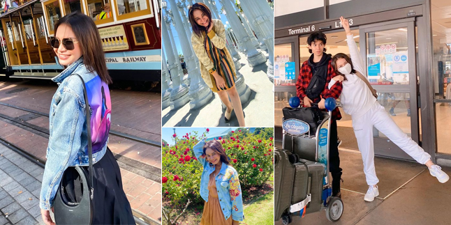 11 Photos of Rossa's OOTD During Vacation in America with Her Bachelor Son, Looks Beautiful Like a Young Girl