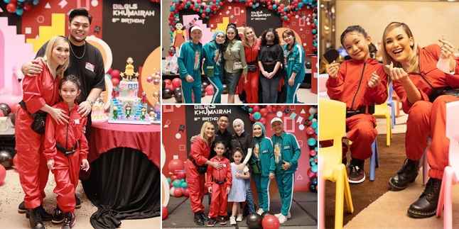 11 Portraits of Bilqis' Birthday Celebration with the Theme 'SQUID GAME', Attended by a Series of Local Artists - Held in 3 Hotel Ballrooms