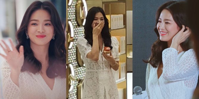 11 Portraits of Song Hye Kyo's First Appearance After Divorce, Full of Smiles!